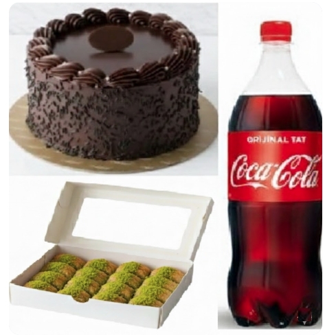 Avantajli Firsat Menusu 4 kisilik Yas Pasta Fistikli Baklava Menu